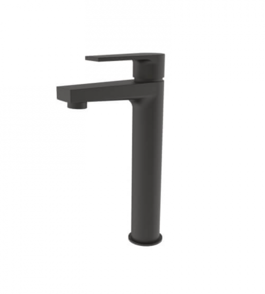 SR6500 Sharp Mitigeur lavabo Haut Noir mat