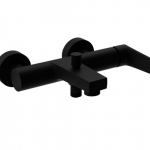 SR2500 Sharp Mitigeur Bain douche Noir mat