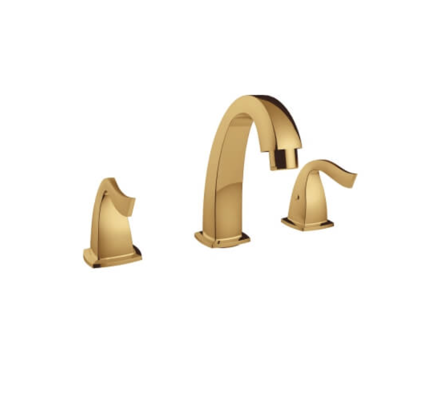 GZ1503G Giza Mitigeur lavabo 3 trous Gold