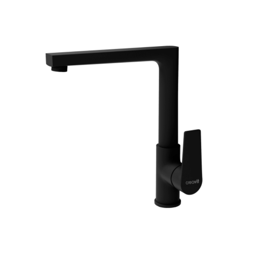 SR8500 Sharp Mitigeur évier Noir mat