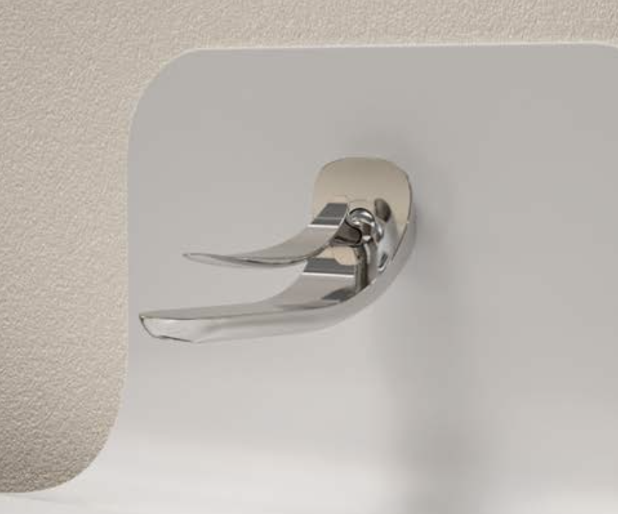 FG1401 Foglia Mitigeur Lavabo mural