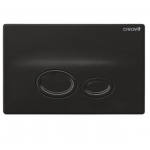 GP2002.02 Drop Plaque de commande Noir chrome