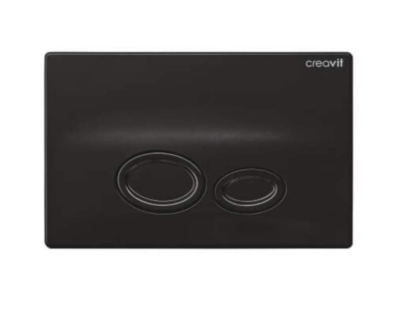 GP2002.02 Drop Plaque de commande Noir chrome