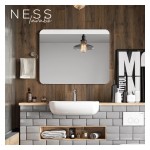 NS055 Ness Lavabo Semi-Encastré 55 cm