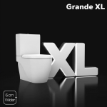GR360 Grande XXL Back to Wall Pan