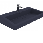EP080B Epic 80 x 50 cm Plan vasque - Basalt mat