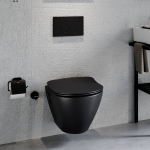 TP325 Terra Wall Hung Pan Noir mat