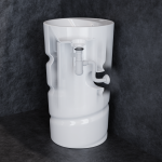CL084 Spiral Lavabo  Monoblock