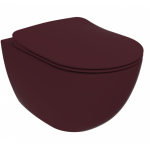 FE322 Free Wall Hung Pan Bordeaux Matt