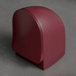 FE322 Free Wall Hung Pan Bordeaux Matt