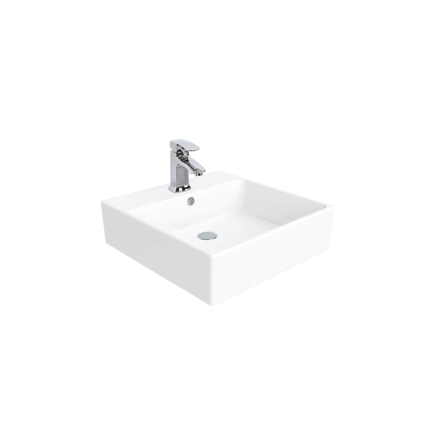 NX256 Next Lavabo plan vasque 50x50 cm
