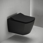 EG321 Elegant Rim-Off Wall Mounted Wall - cool black
