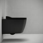 EG321 Elegant Rim-Off Wall Mounted Wall - cool black