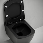 EG321 Elegant Rim-Off Wall Mounted Wall - cool black