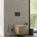 EG321 Elegant Rim-Off Wall Mounted Wall - Cappucino Matt