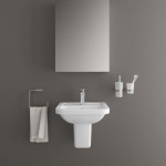 KY055 Lavabo + Semi colonne