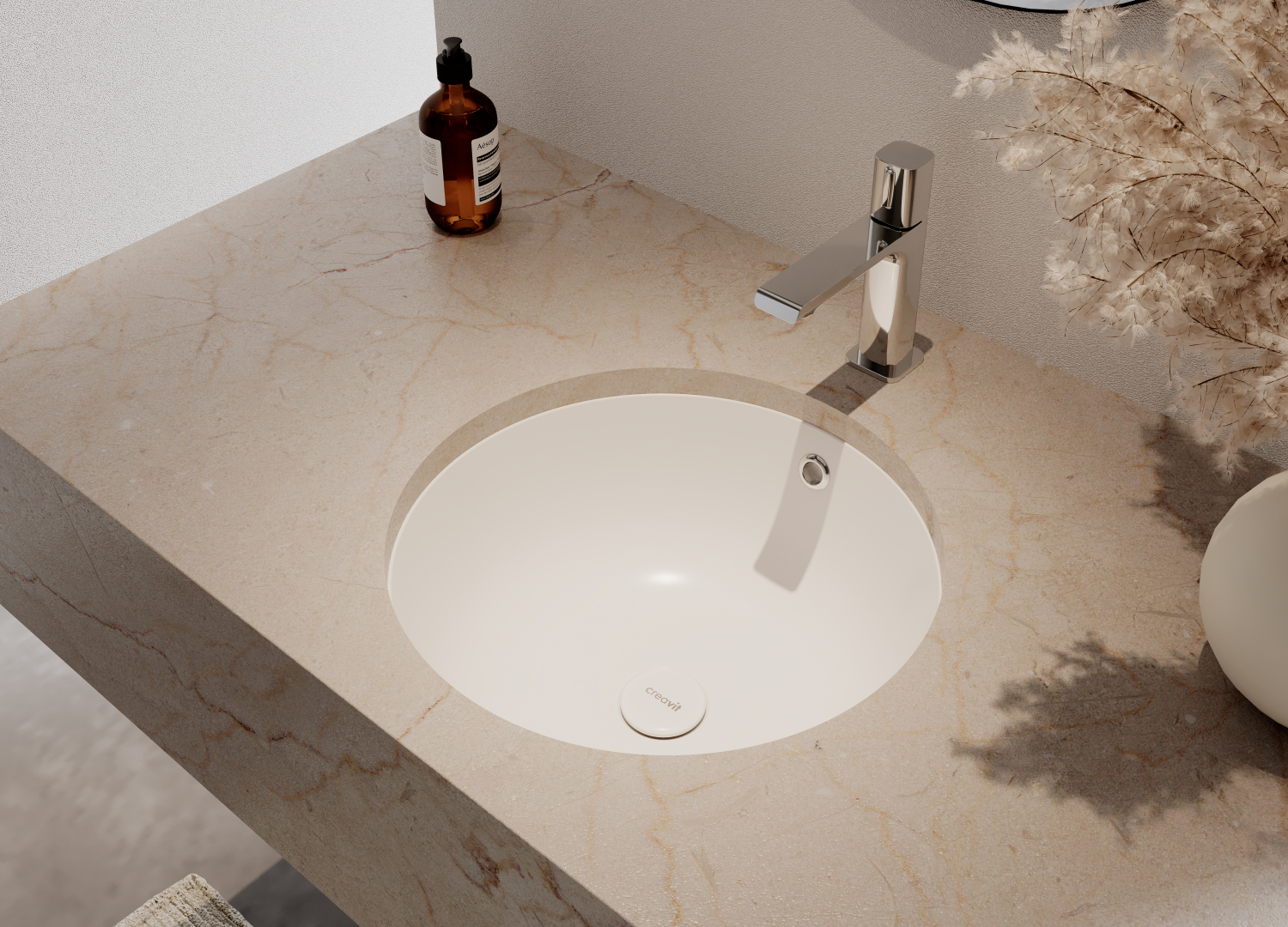 Mare Lavabo sous plan 38x38 cm