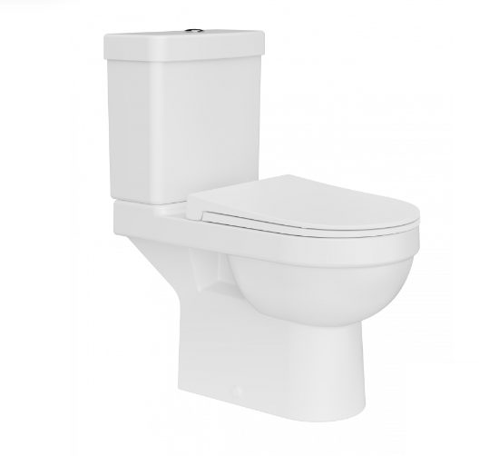 VT310 Vitroya P Trap Pan Combined Bidet