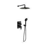 New fly Pack kit de douche encastrable 2V Noir mat
